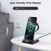 3In1 Wireless Charger Fast Charging Station Dock