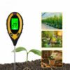 4 in 1 PH Tester Soil Water Moisture Light Test Meter for Garden Plant Seeding