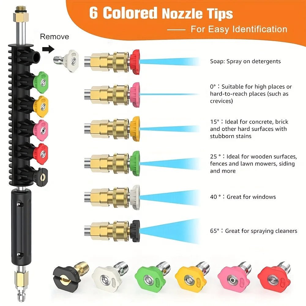 4000 PSI Telescoping High Pressure Washer Wand Set