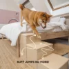 Adjustable Dog Pet Stairs with Storage