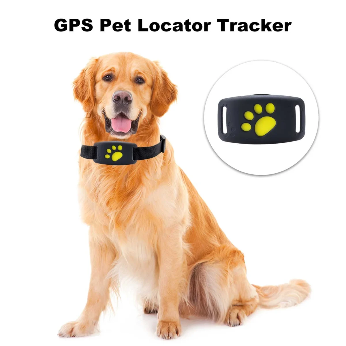 Cat Gps Tracker Collar Pet Location Tracking Device For Dogs