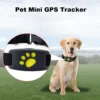 Cat Gps Tracker Collar Pet Location Tracking Device For Dogs