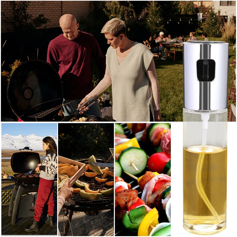 Cooking Oil Sprayer Bottle Stainless Steel