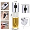 Cooking Oil Sprayer Bottle Stainless Steel