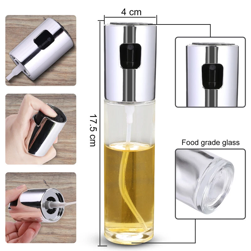 Cooking Oil Sprayer Bottle Stainless Steel