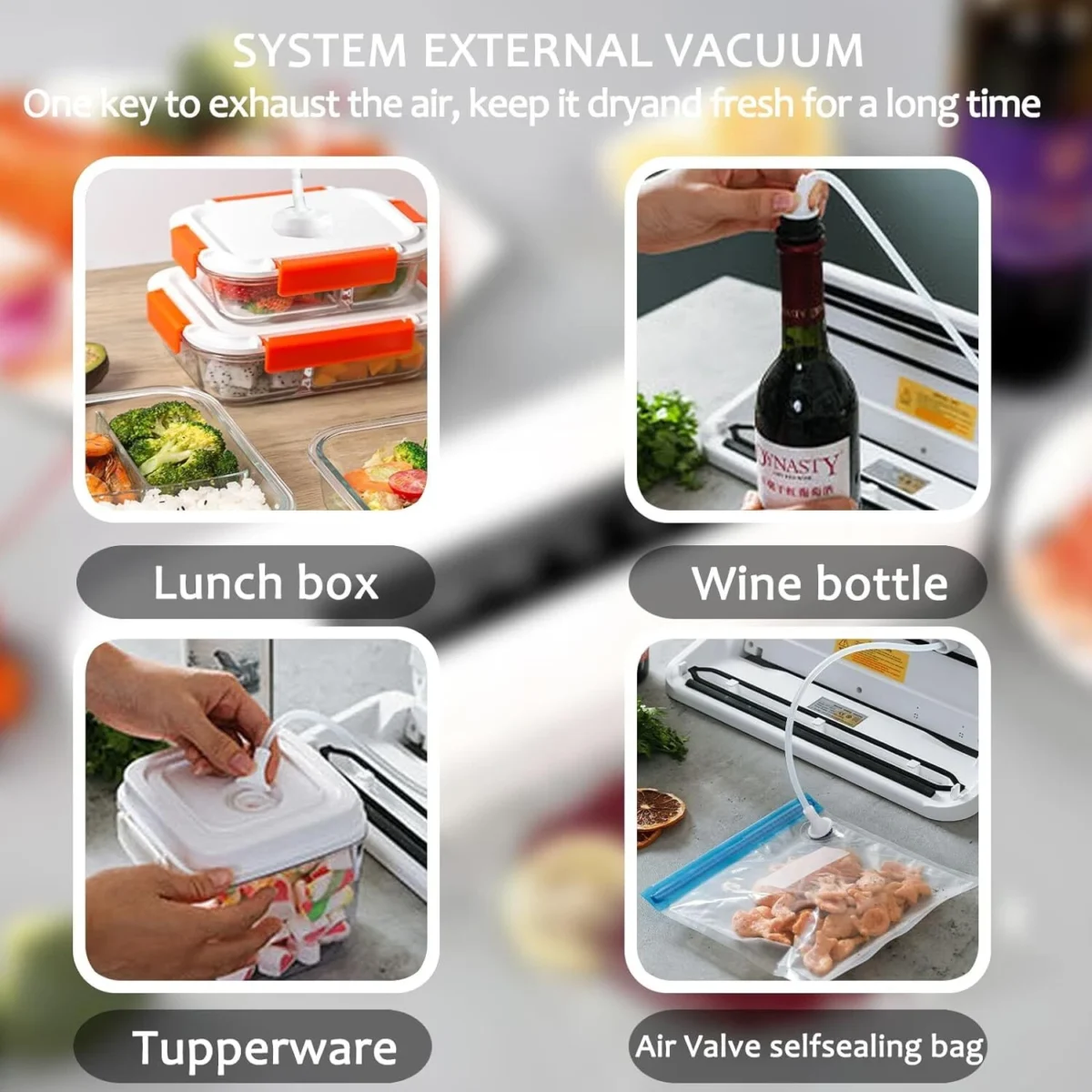 Food Vacuum Packaging Sealer Machine