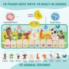 Kids Musical Mat Indoor Outdoor Animal Farm Piano