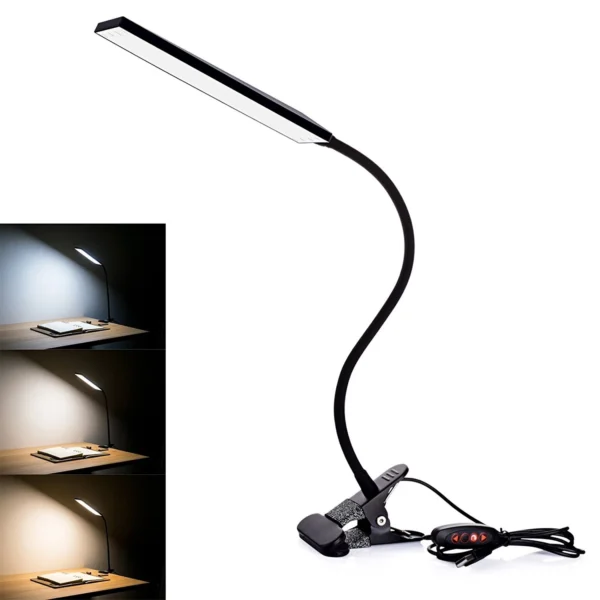 LED Desk Lamp Flexible Reading Light