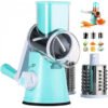 Manual Rotary Cheese Grater with Handle