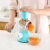 Manual Rotary Cheese Grater with Handle