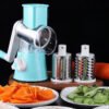 Manual Rotary Cheese Grater with Handle