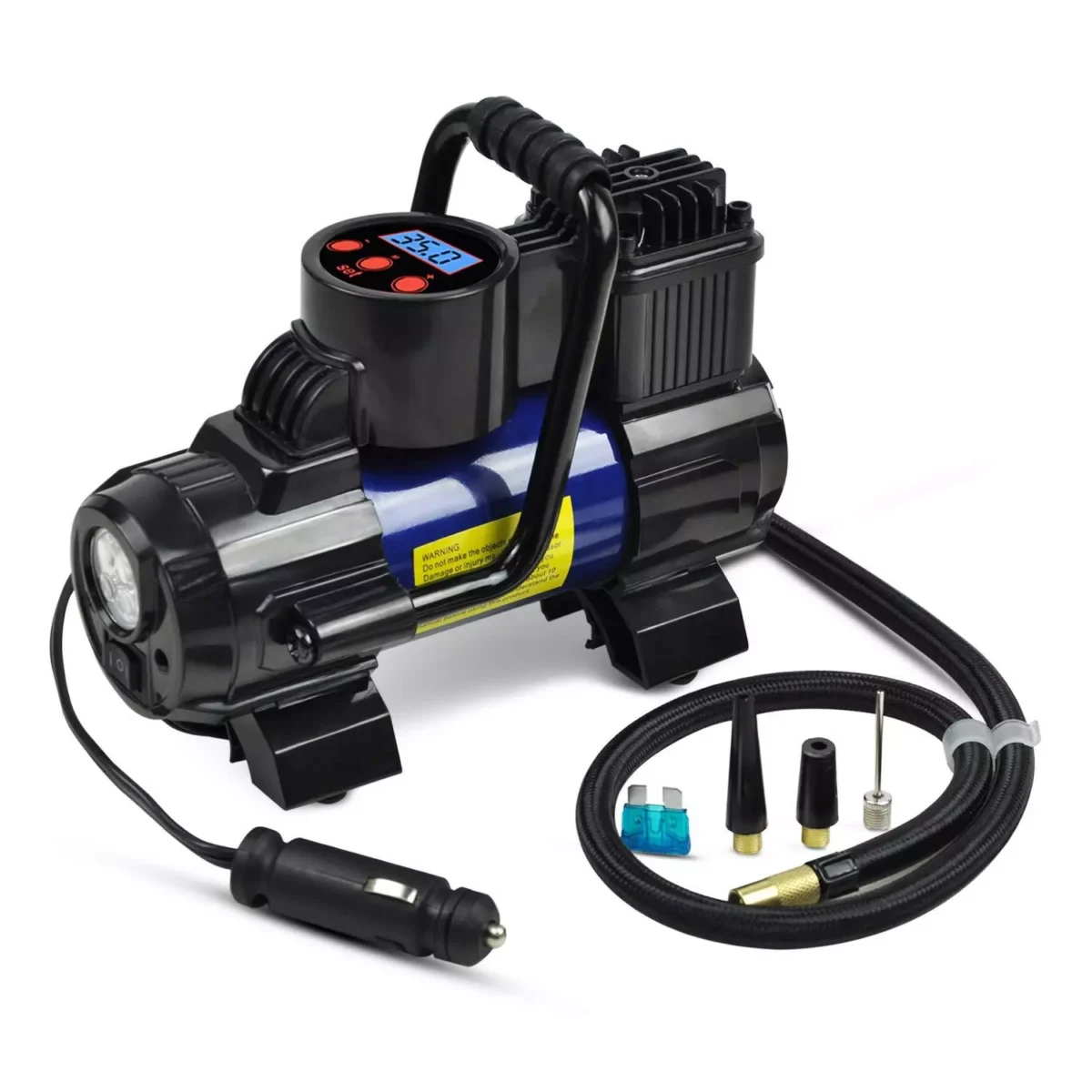 Portable Car Air Compressor With Digital Tire Inflator