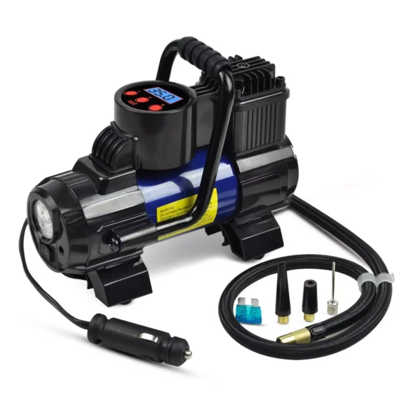 Portable Car Air Compressor With Digital Tire Inflator