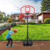 Portable Kids Adjustable Basketball Hoop