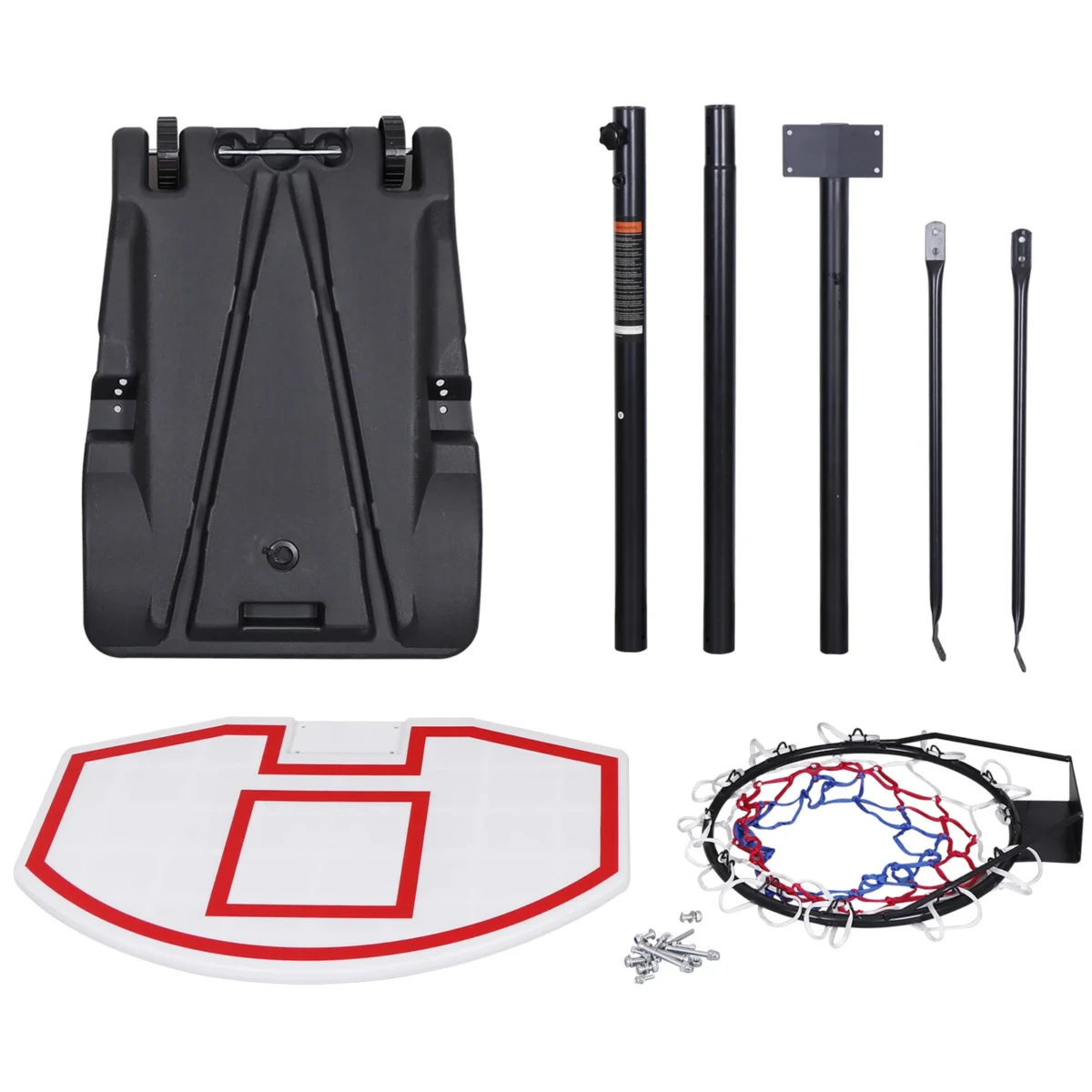 Portable Kids Adjustable Basketball Hoop