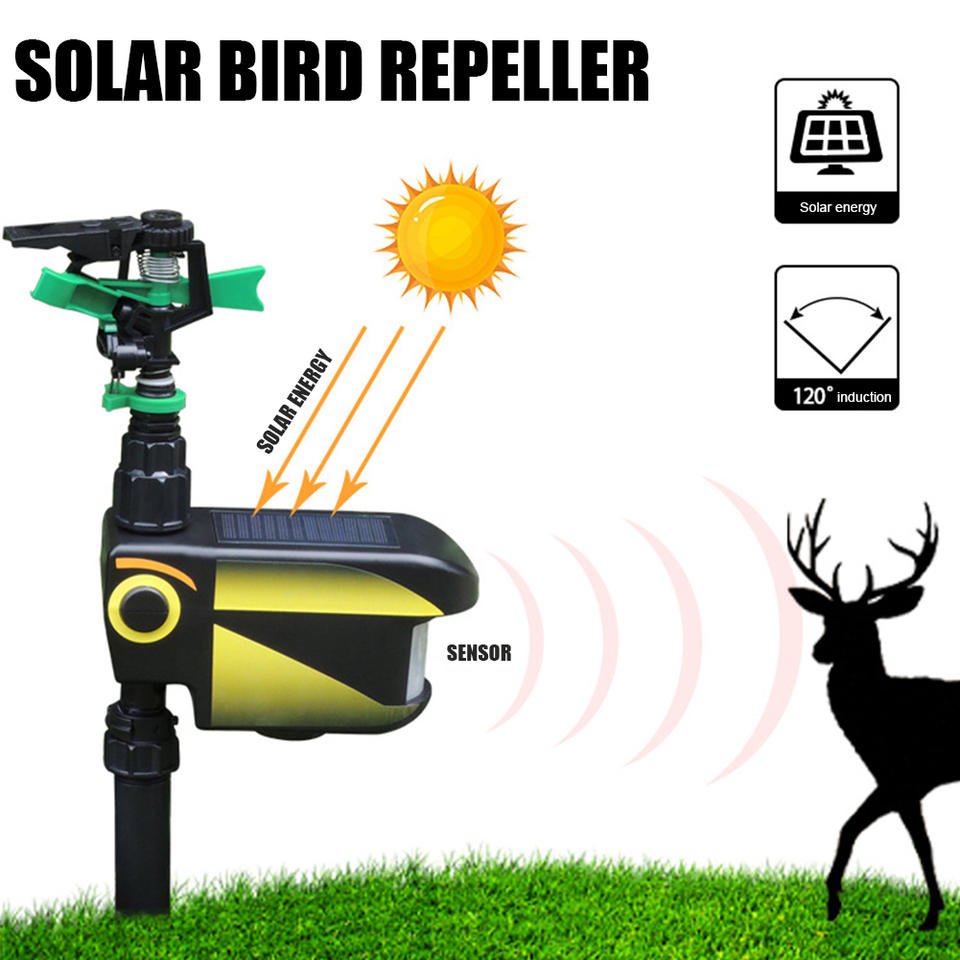 Automatic Motion-Activated Animal Repellent Garden Sprinkler