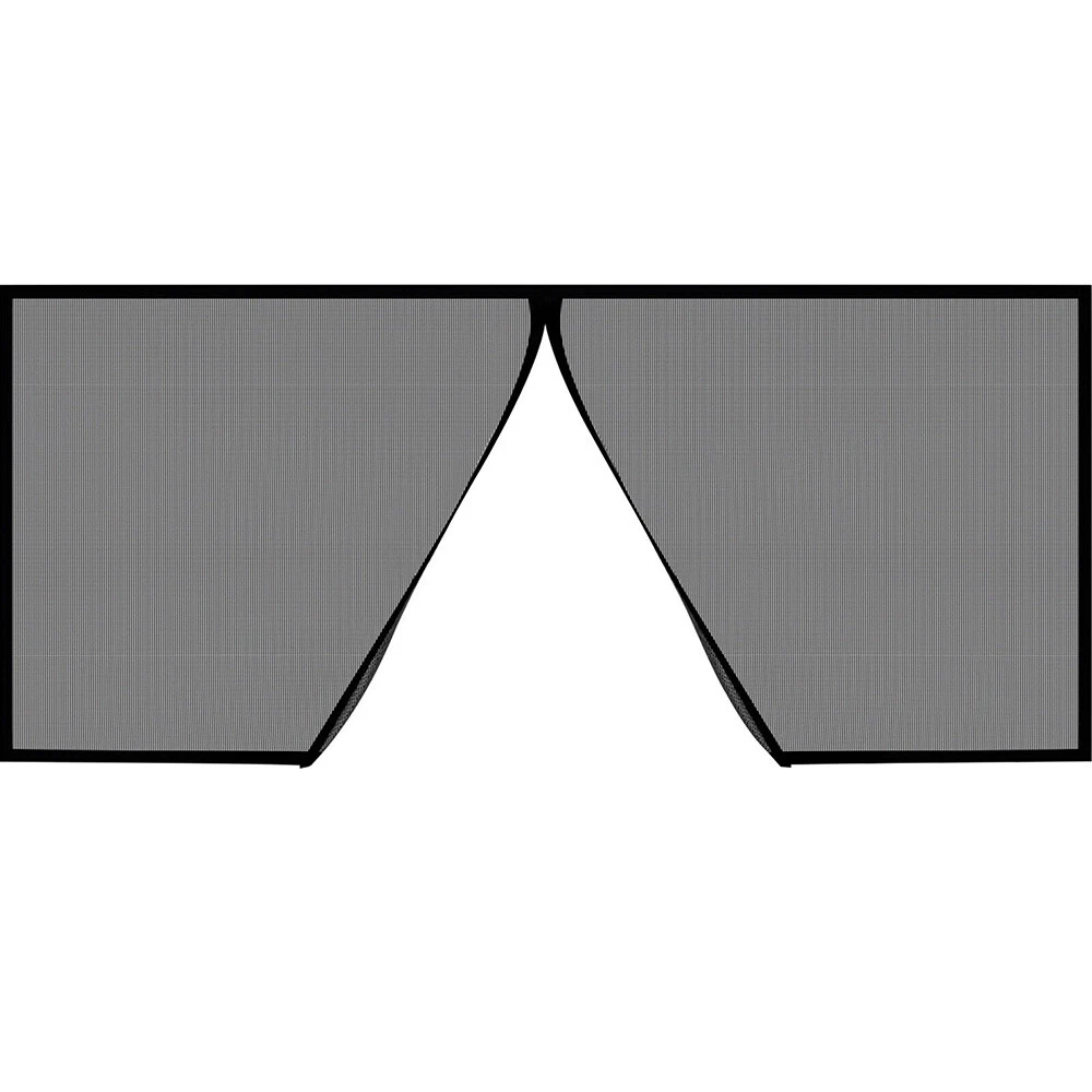 Large Instant Magnetic Garage Opening Screen Door