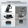 3In1 Wireless Charger Fast Charging Station Dock