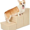 Adjustable Dog Pet Stairs with Storage