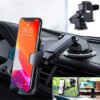 Portable Car Phone Mount for Windshield & Dashboard