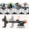 Portable Car Phone Mount for Windshield & Dashboard