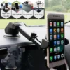 Portable Car Phone Mount for Windshield & Dashboard