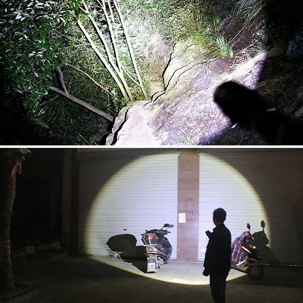 Super Bright LED Tactical Flashlight Rechargeable