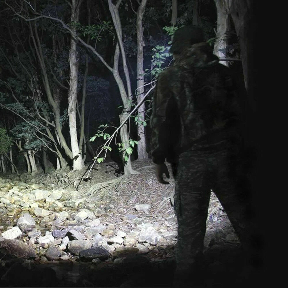 Super Bright LED Tactical Flashlight Rechargeable