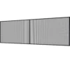Large Instant Magnetic Garage Opening Screen Door