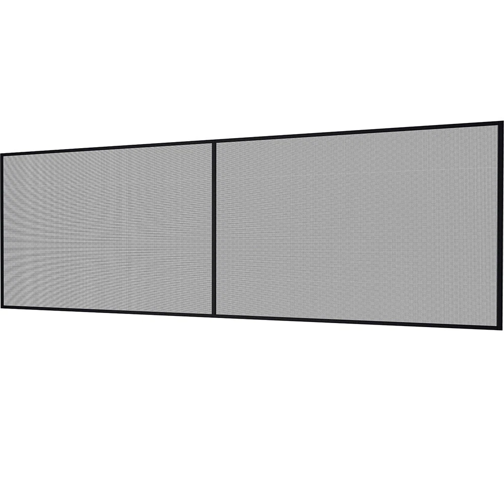 Large Instant Magnetic Garage Opening Screen Door