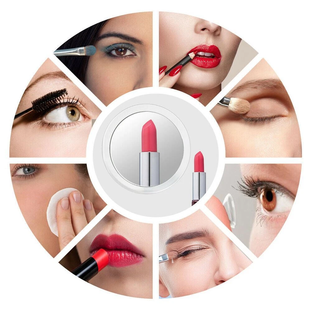 15x Magnifying Makeup Mirror with Suction Cup