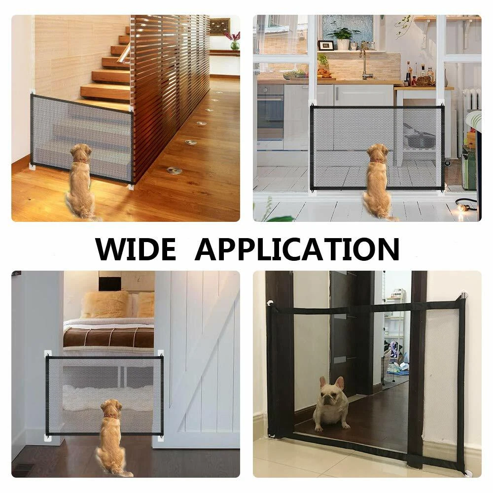 Retractable Stairs Baby Safety Gate