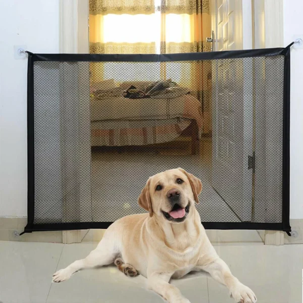 Retractable Stairs Baby Safety Gate