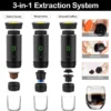 3-in-1 Wireless Electric Portable Espresso Coffee Maker Machine