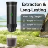 3-in-1 Wireless Electric Portable Espresso Coffee Maker Machine